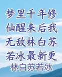 梦里千年修仙醒来后我无敌林白苏若冰最新更新章节免费阅读